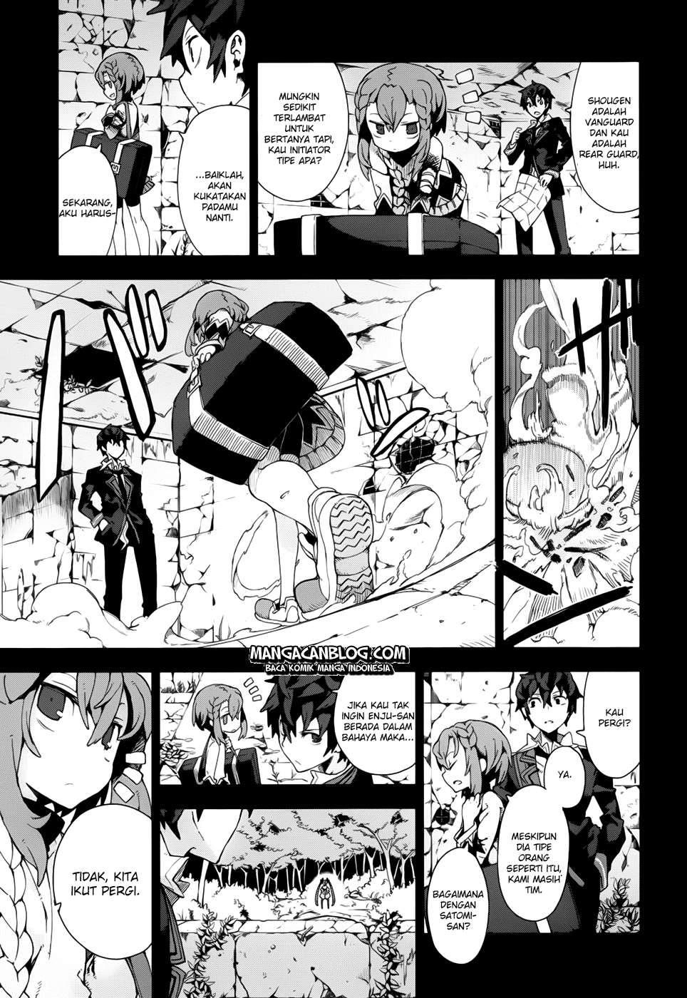 Halaman 27 dari Black Bullet Chapter 11