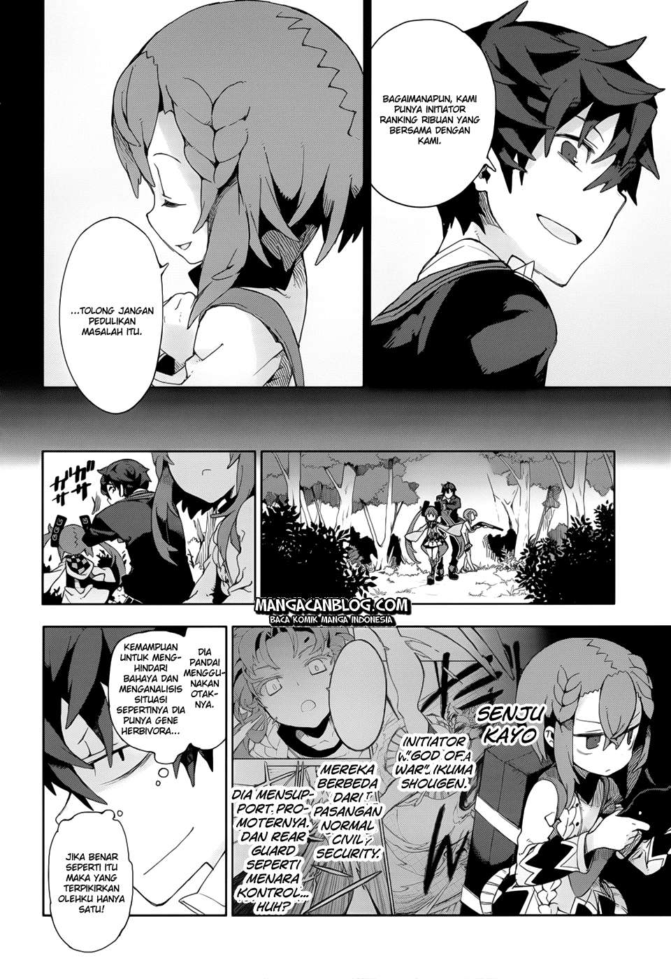 Halaman 28 dari Black Bullet Chapter 11