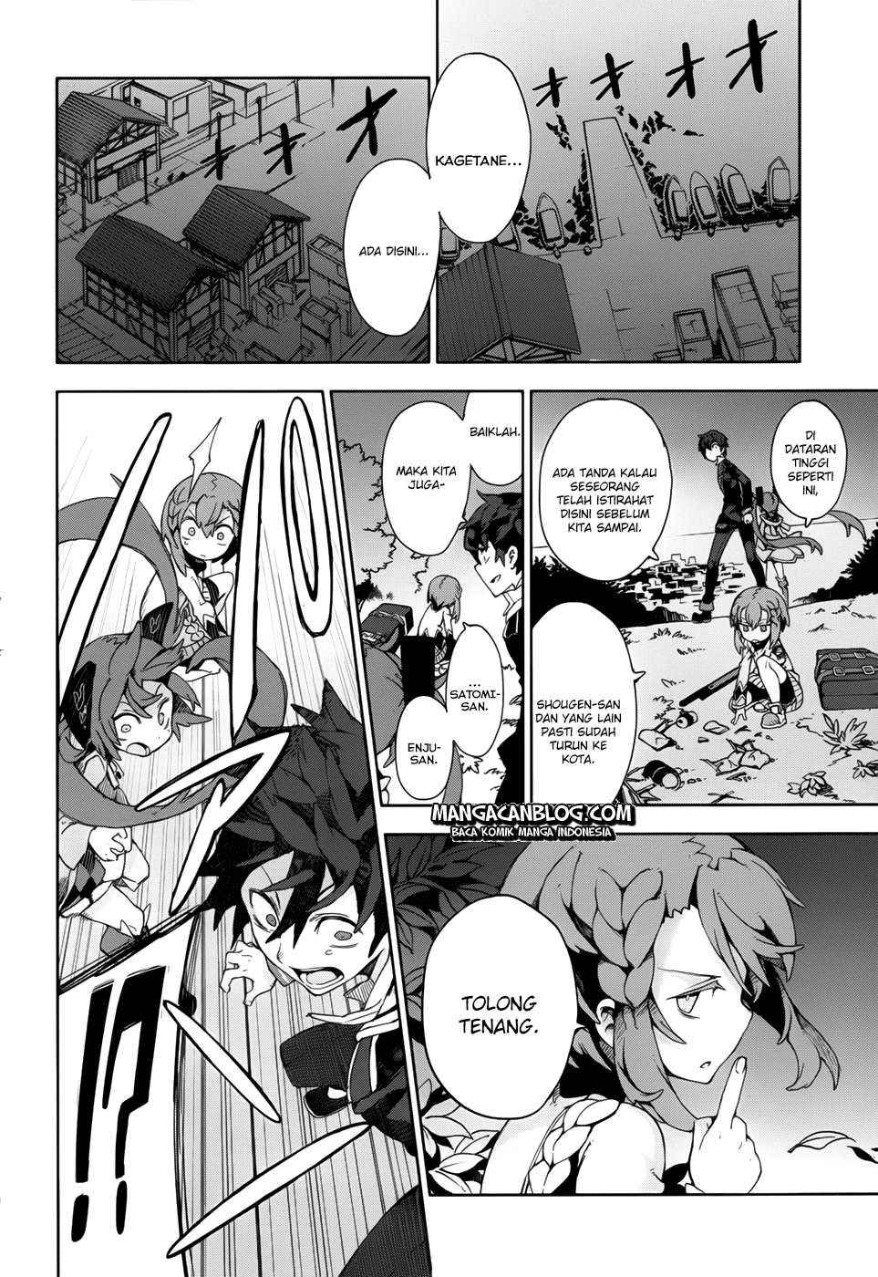 Halaman 30 dari Black Bullet Chapter 11