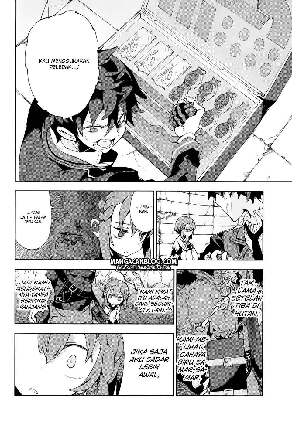 Halaman 9 dari Black Bullet Chapter 11