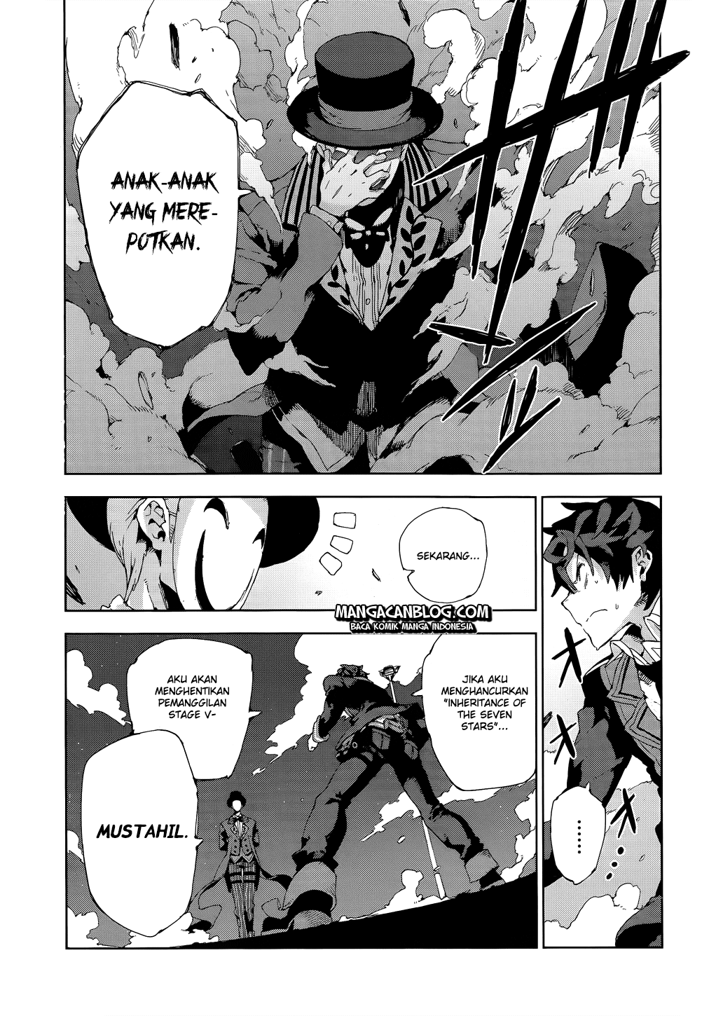 Halaman 12 dari Black Bullet Chapter 13