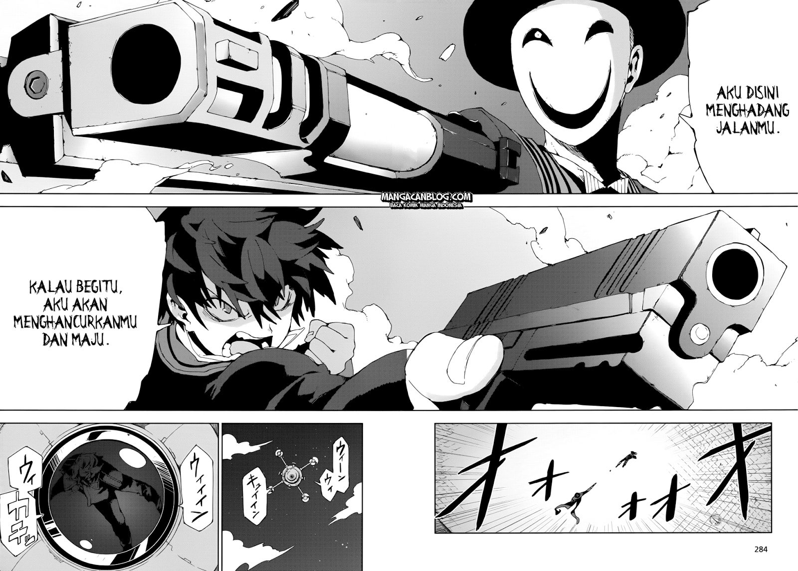 Halaman 13 dari Black Bullet Chapter 13