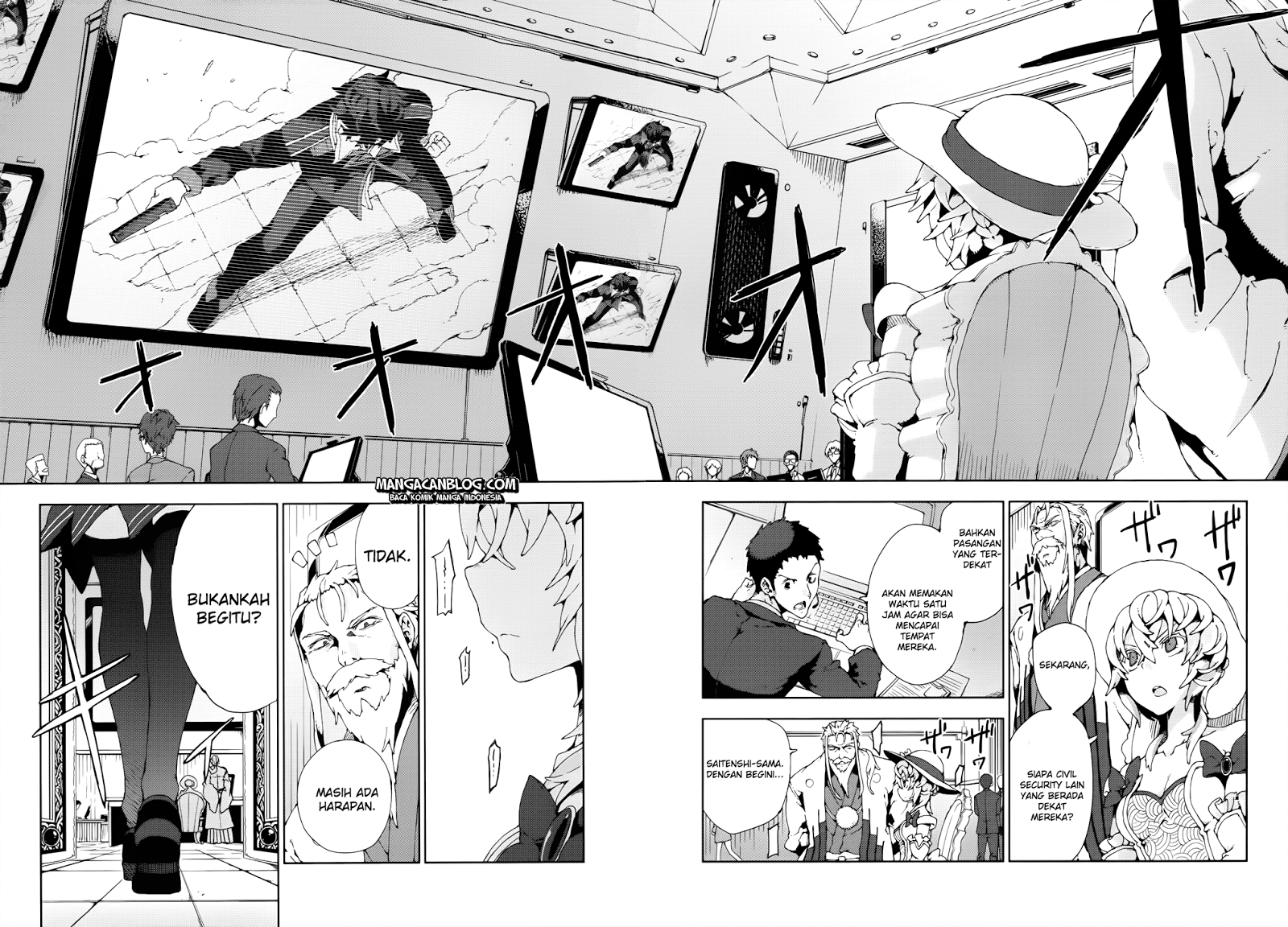 Halaman 14 dari Black Bullet Chapter 13