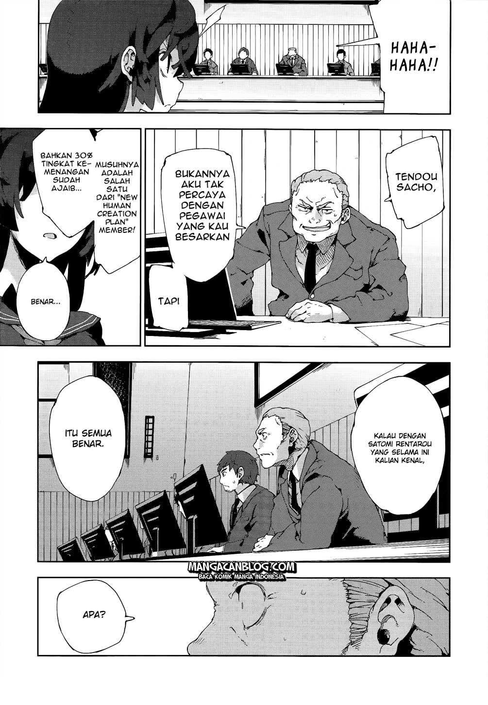 Halaman 18 dari Black Bullet Chapter 13