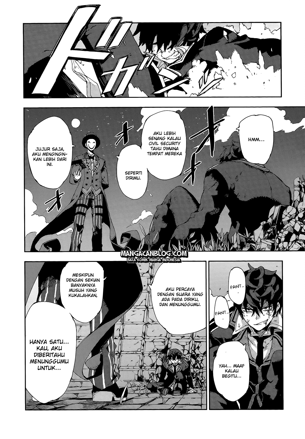 Halaman 19 dari Black Bullet Chapter 13