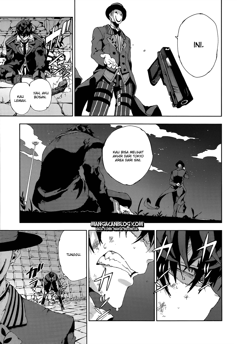 Halaman 20 dari Black Bullet Chapter 13