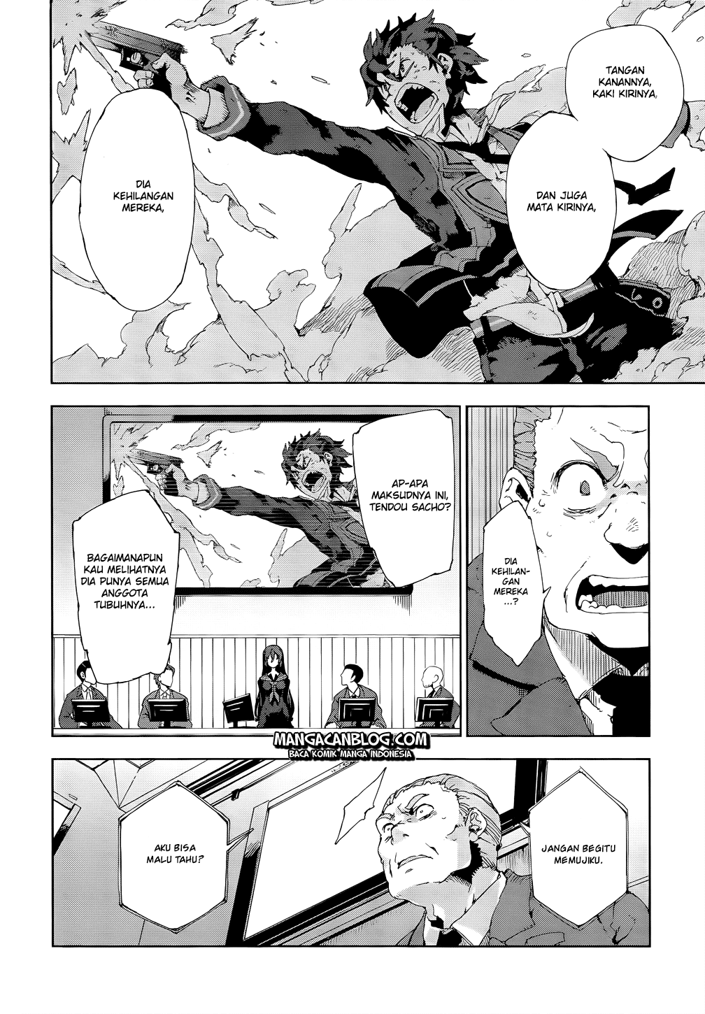 Halaman 23 dari Black Bullet Chapter 13