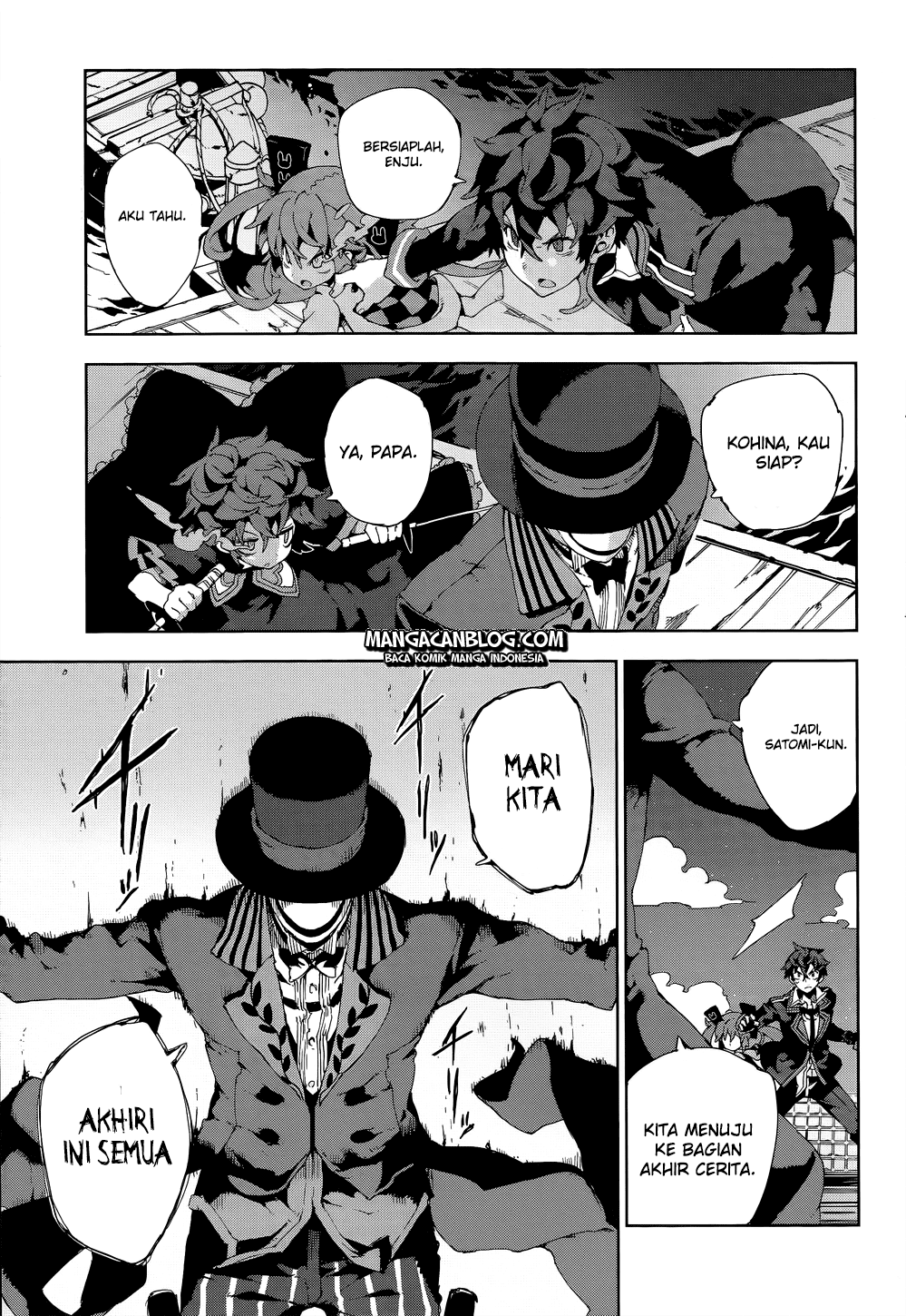 Halaman 9 dari Black Bullet Chapter 13