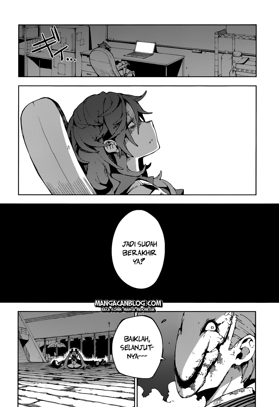 Halaman 18 dari Black Bullet Chapter 15