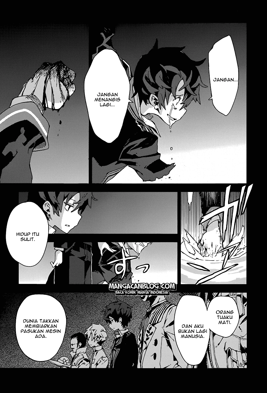 Halaman 18 dari Black Bullet Chapter 16