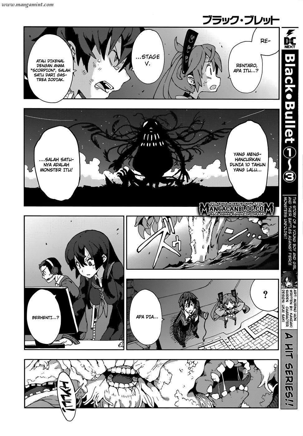 Halaman 13 dari Black Bullet Chapter 18
