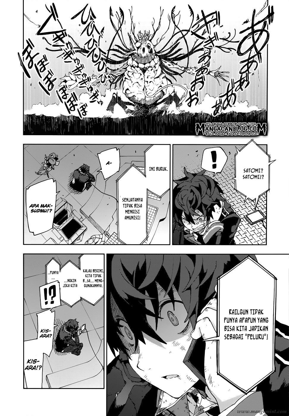 Halaman 15 dari Black Bullet Chapter 18