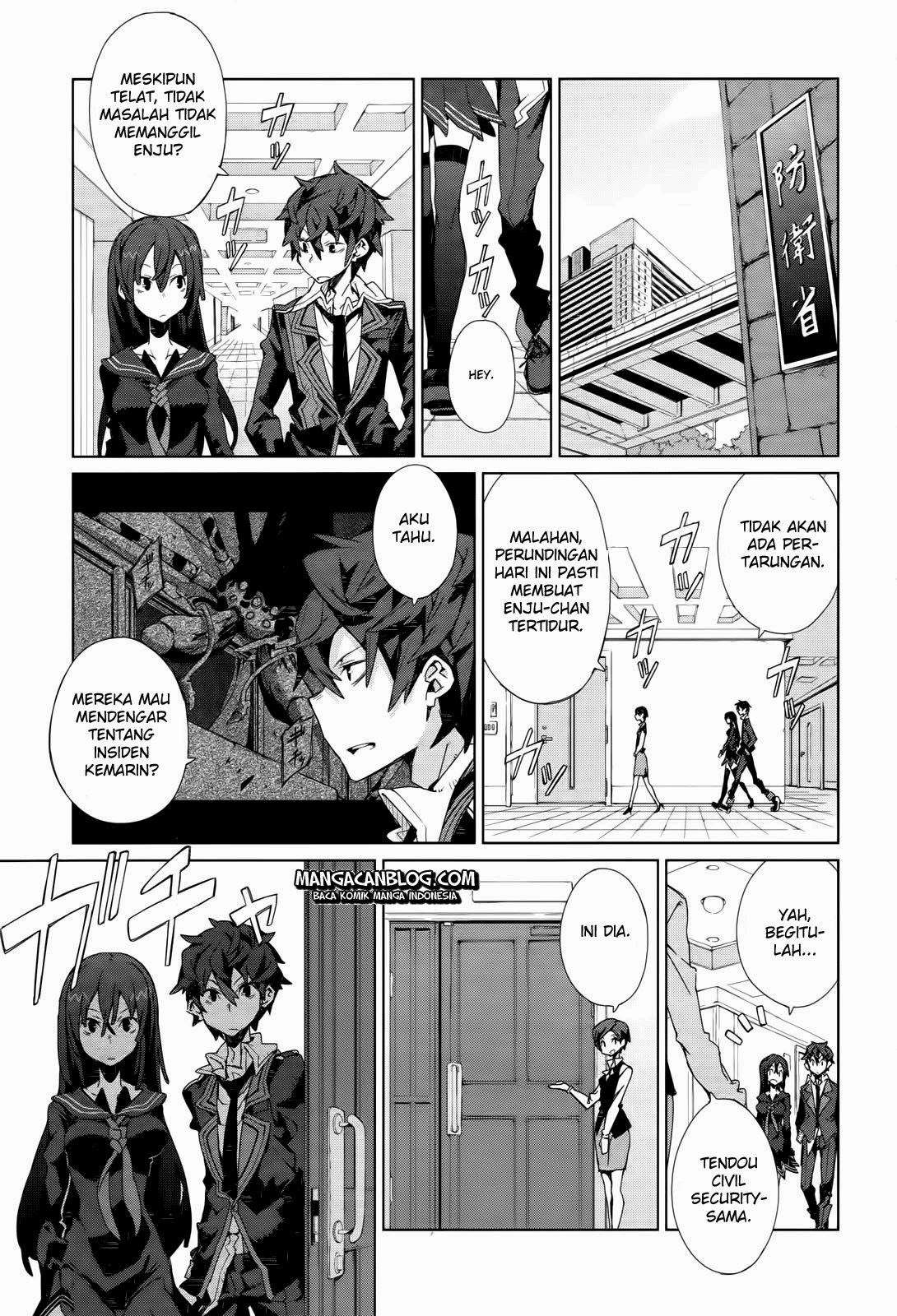 Halaman 18 dari Black Bullet Chapter 4
