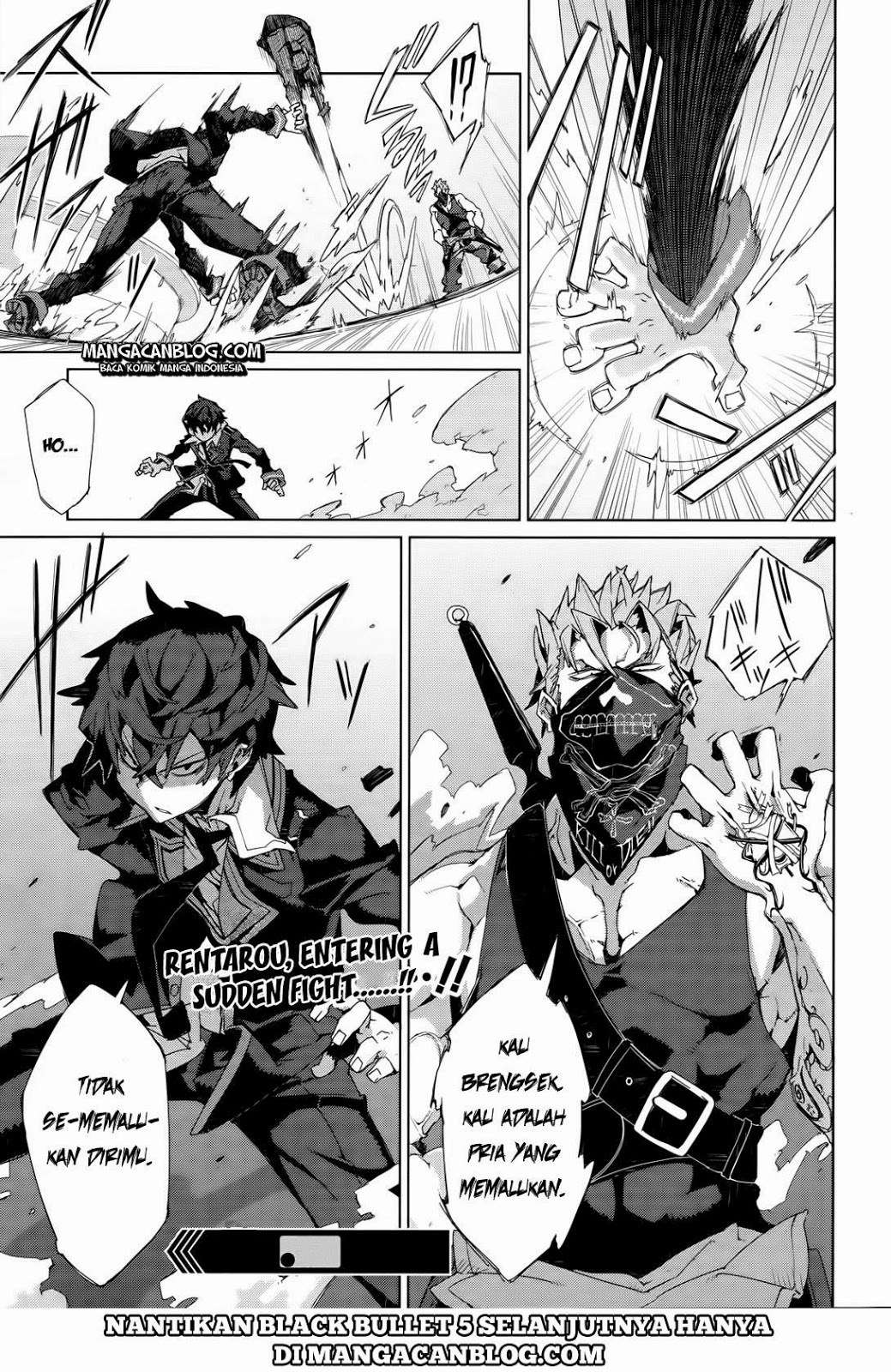 Halaman 23 dari Black Bullet Chapter 4