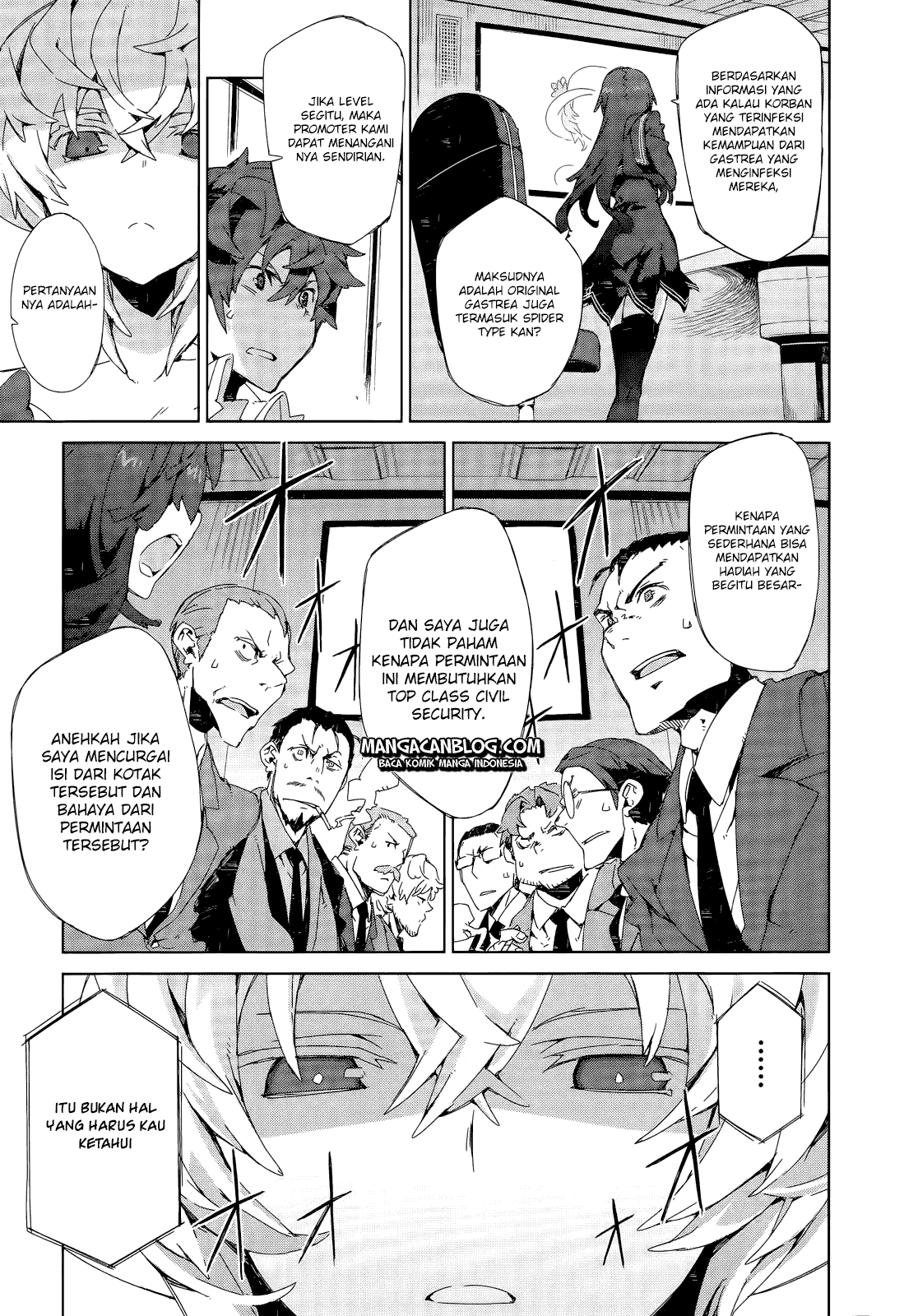 Halaman 14 dari Black Bullet Chapter 5