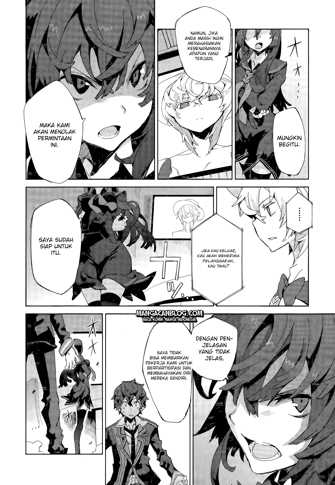 Halaman 15 dari Black Bullet Chapter 5