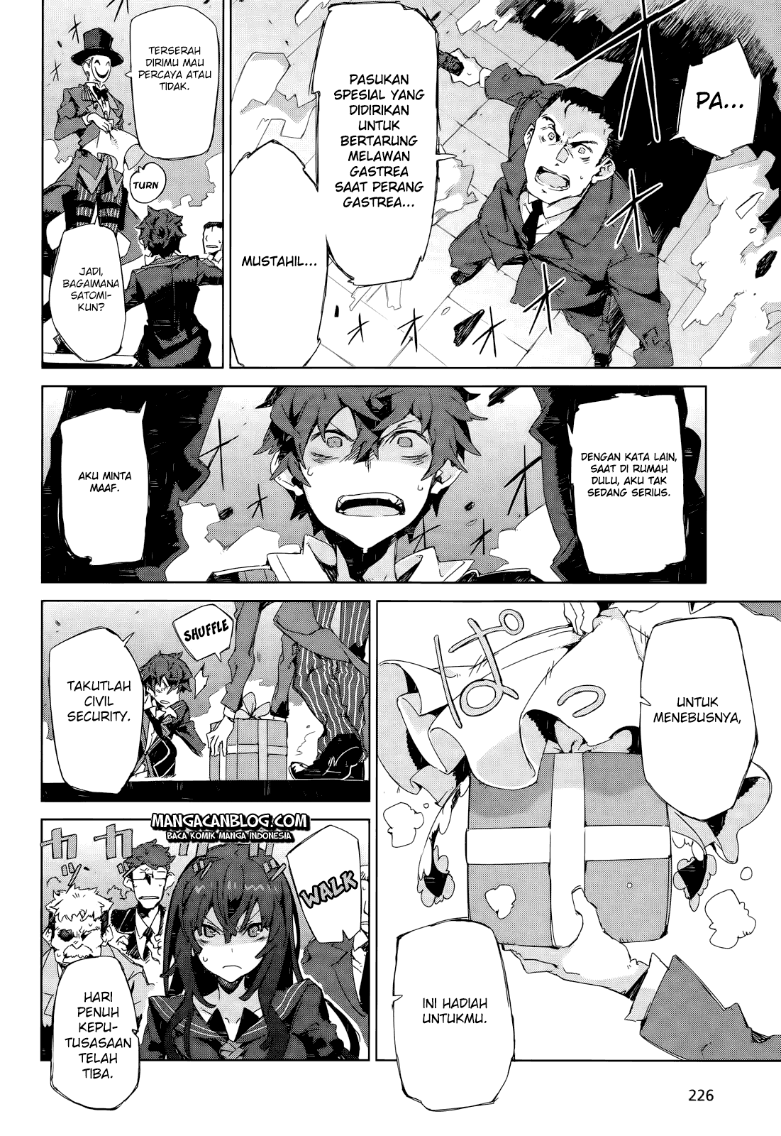 Halaman 33 dari Black Bullet Chapter 5