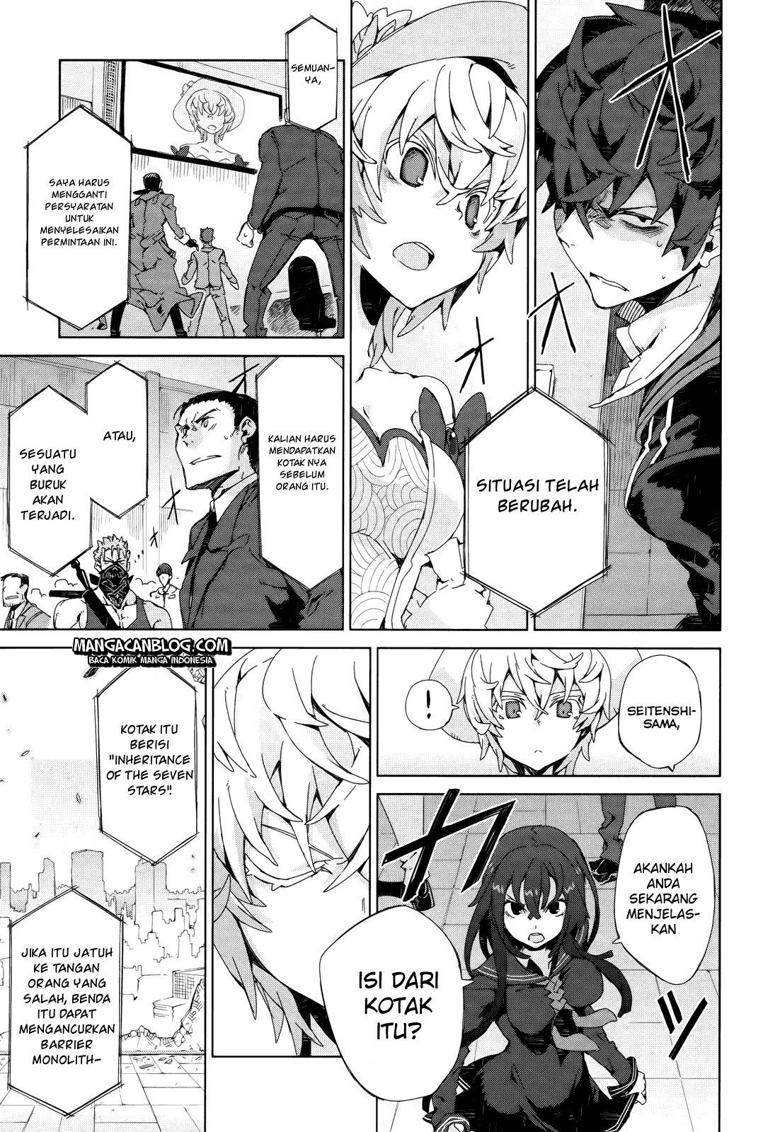 Halaman 38 dari Black Bullet Chapter 5