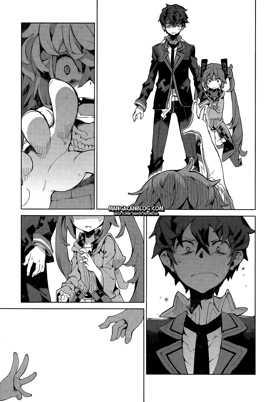 Halaman 12 dari Black Bullet Chapter 6