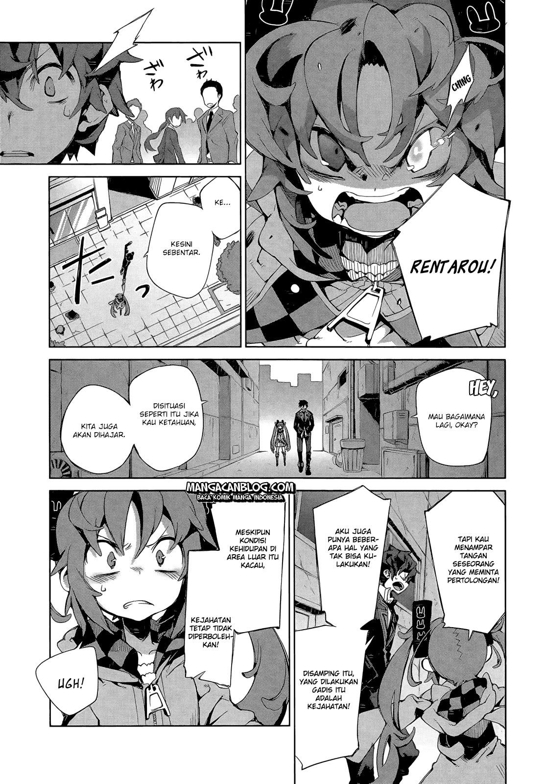 Halaman 16 dari Black Bullet Chapter 6