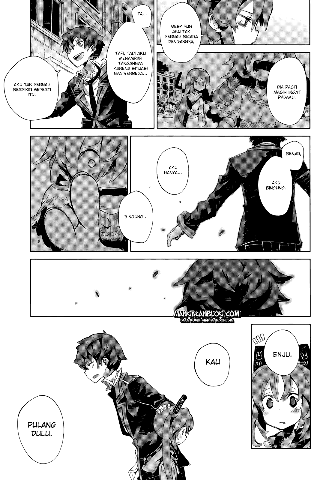 Halaman 18 dari Black Bullet Chapter 6