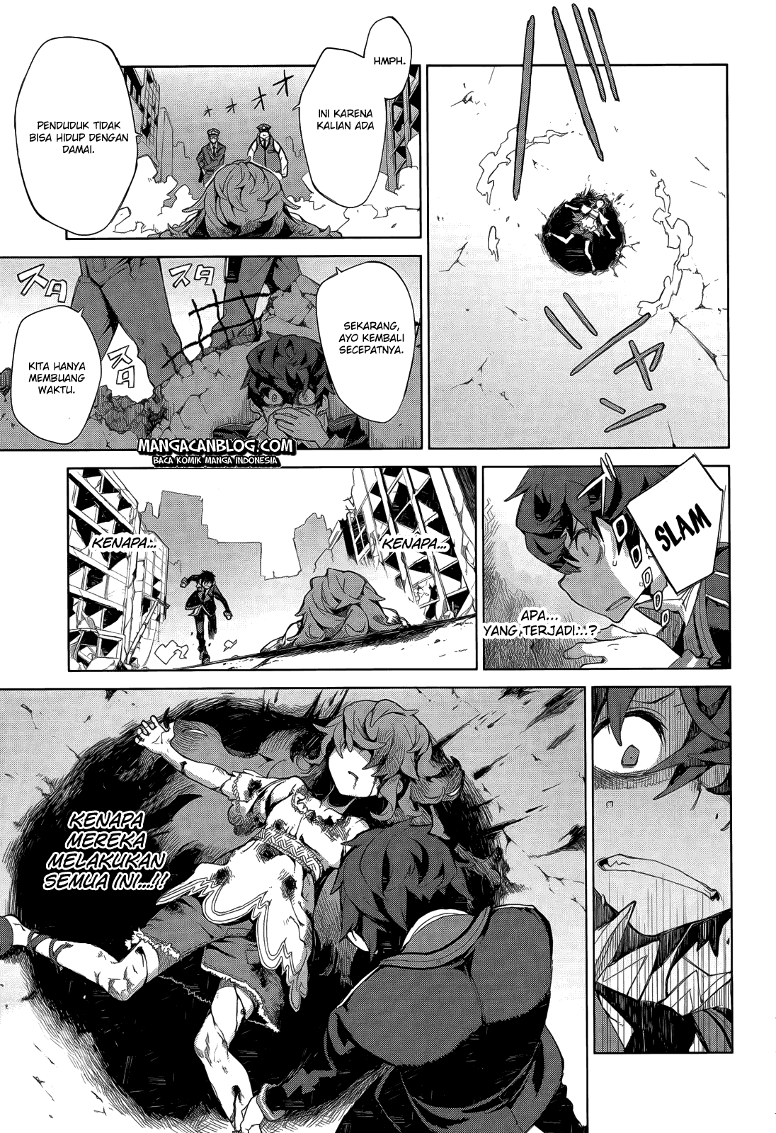 Halaman 22 dari Black Bullet Chapter 6