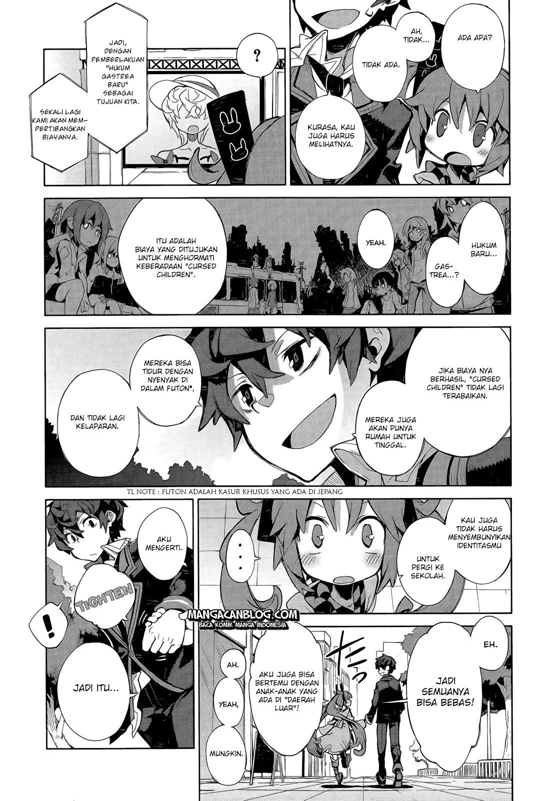 Halaman 8 dari Black Bullet Chapter 6