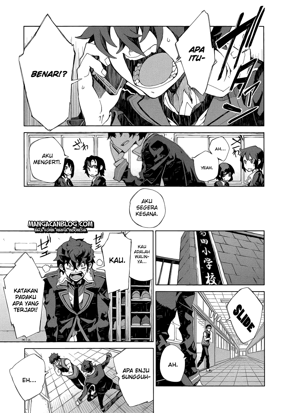 Halaman 12 dari Black Bullet Chapter 7