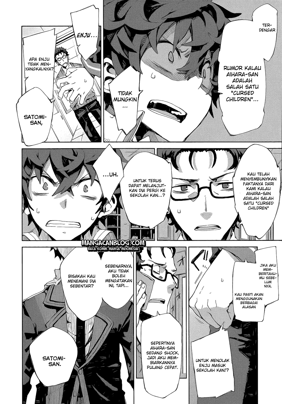 Halaman 13 dari Black Bullet Chapter 7