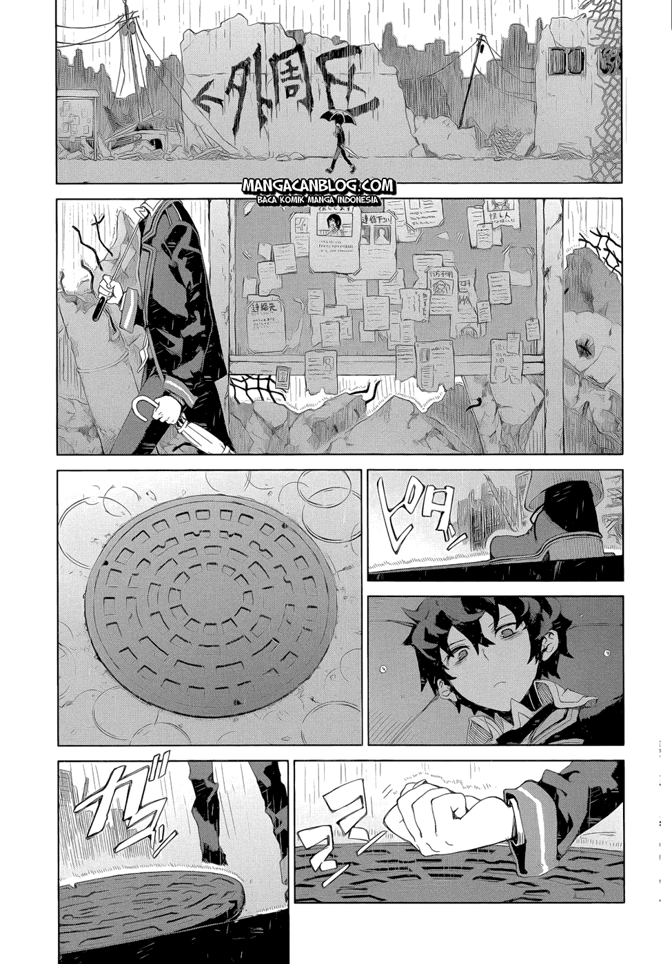 Halaman 19 dari Black Bullet Chapter 7