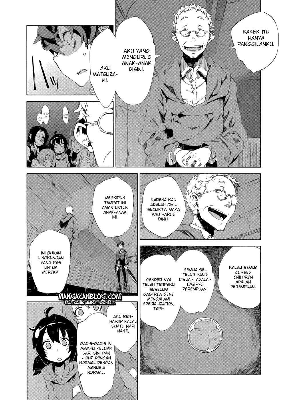 Halaman 21 dari Black Bullet Chapter 7