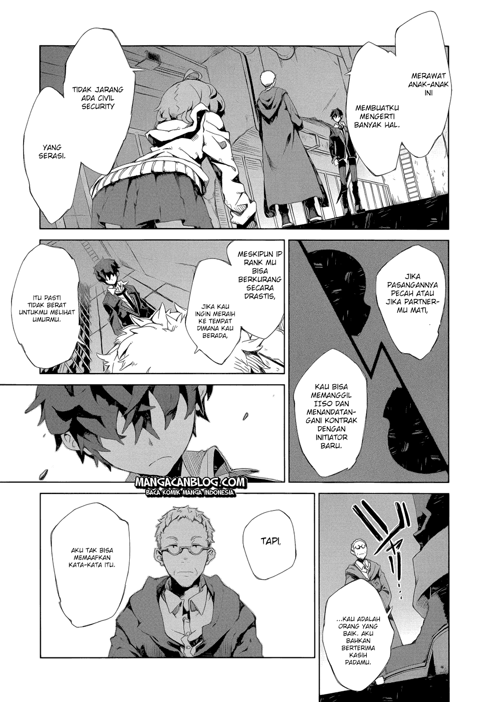 Halaman 24 dari Black Bullet Chapter 7