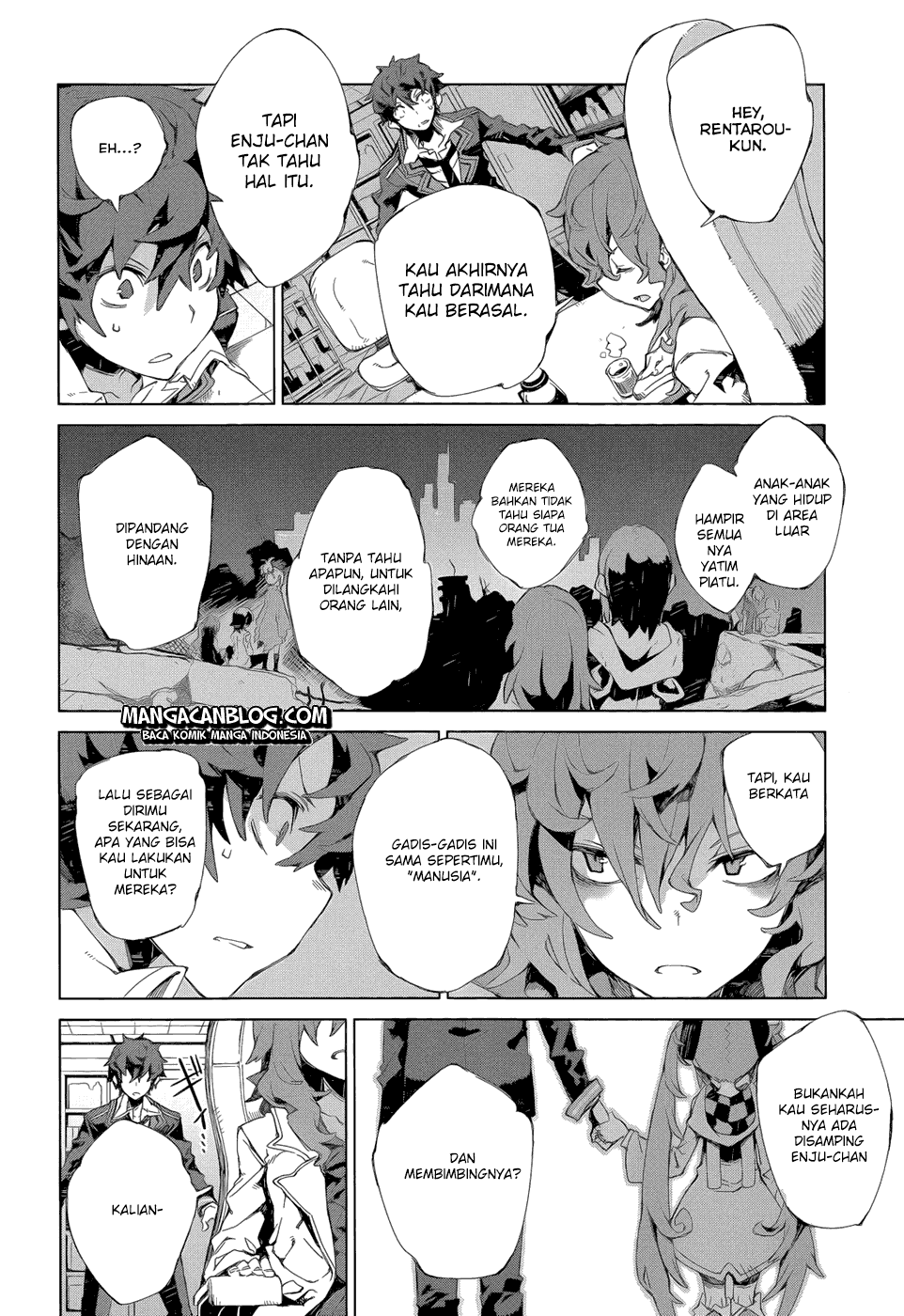 Halaman 35 dari Black Bullet Chapter 7