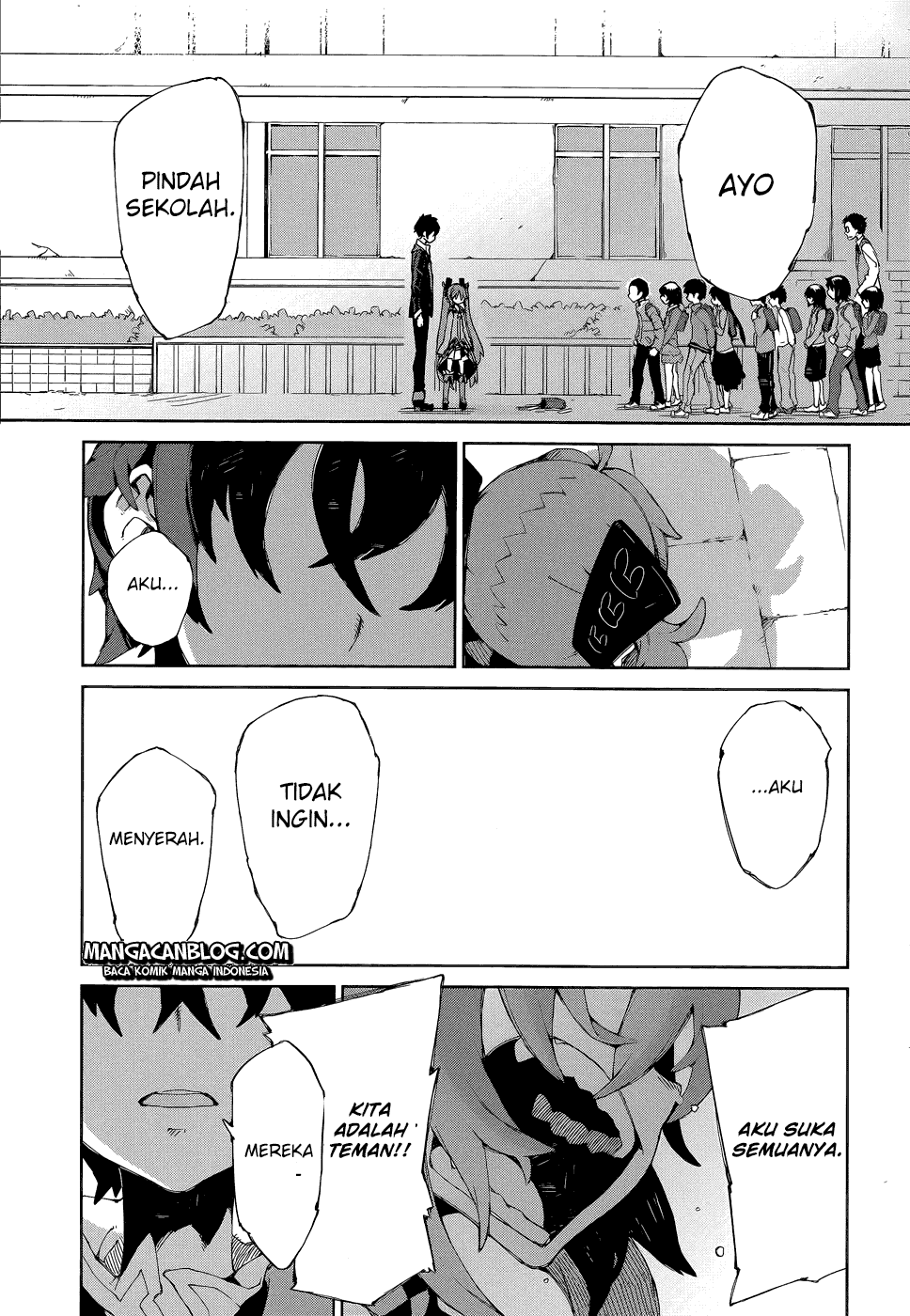 Halaman 12 dari Black Bullet Chapter 8