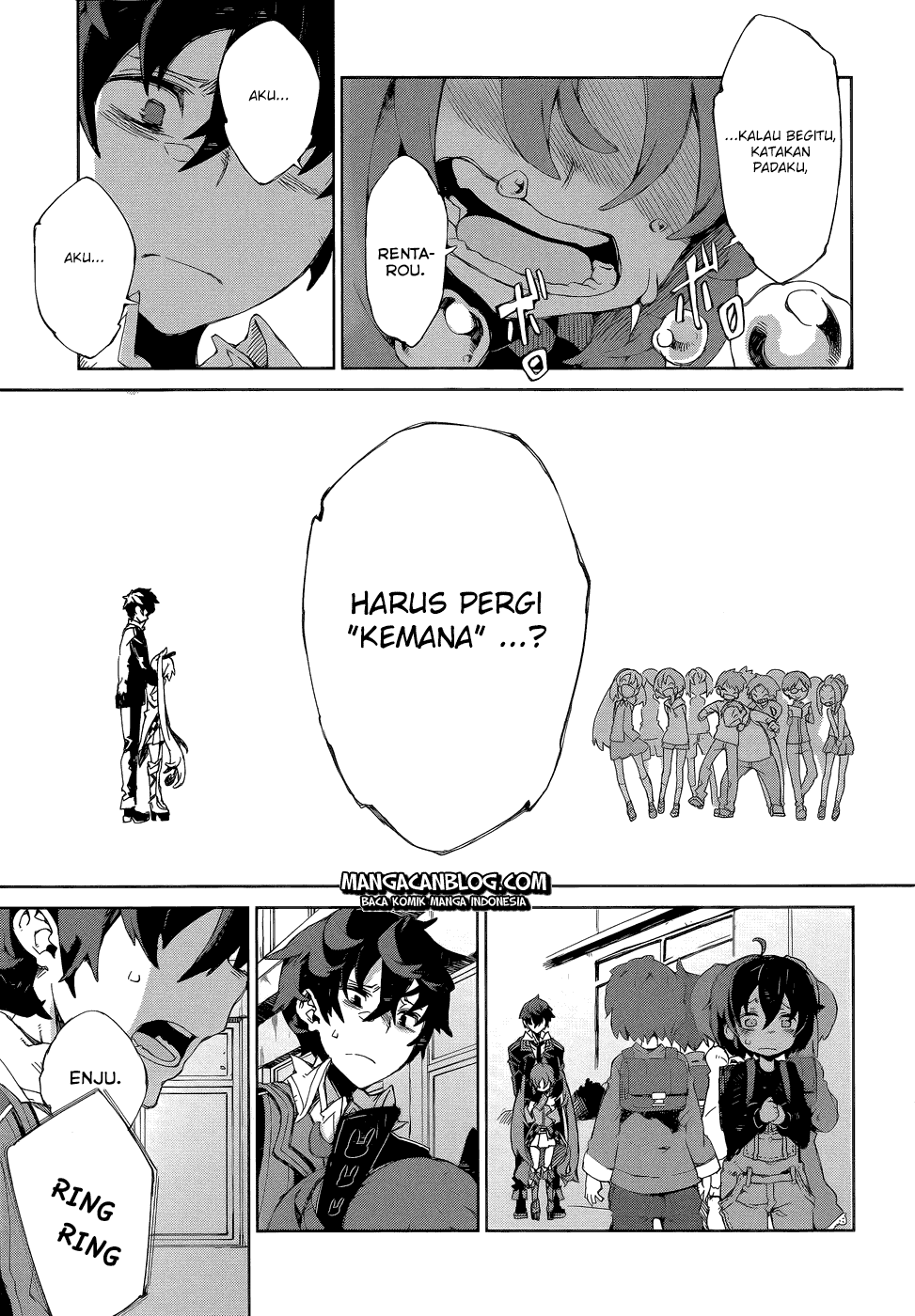 Halaman 14 dari Black Bullet Chapter 8