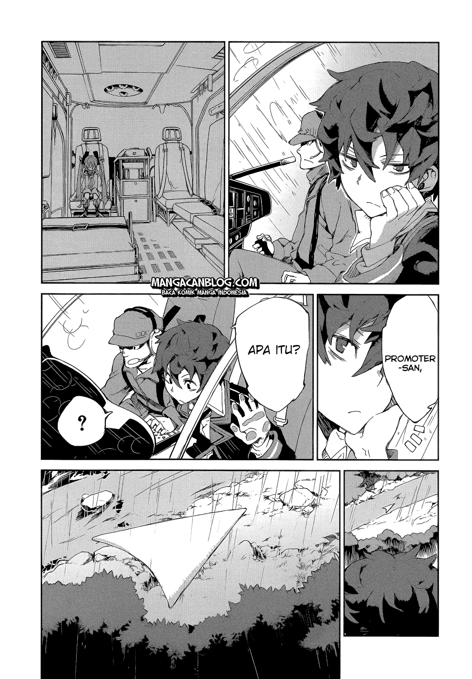 Halaman 18 dari Black Bullet Chapter 8