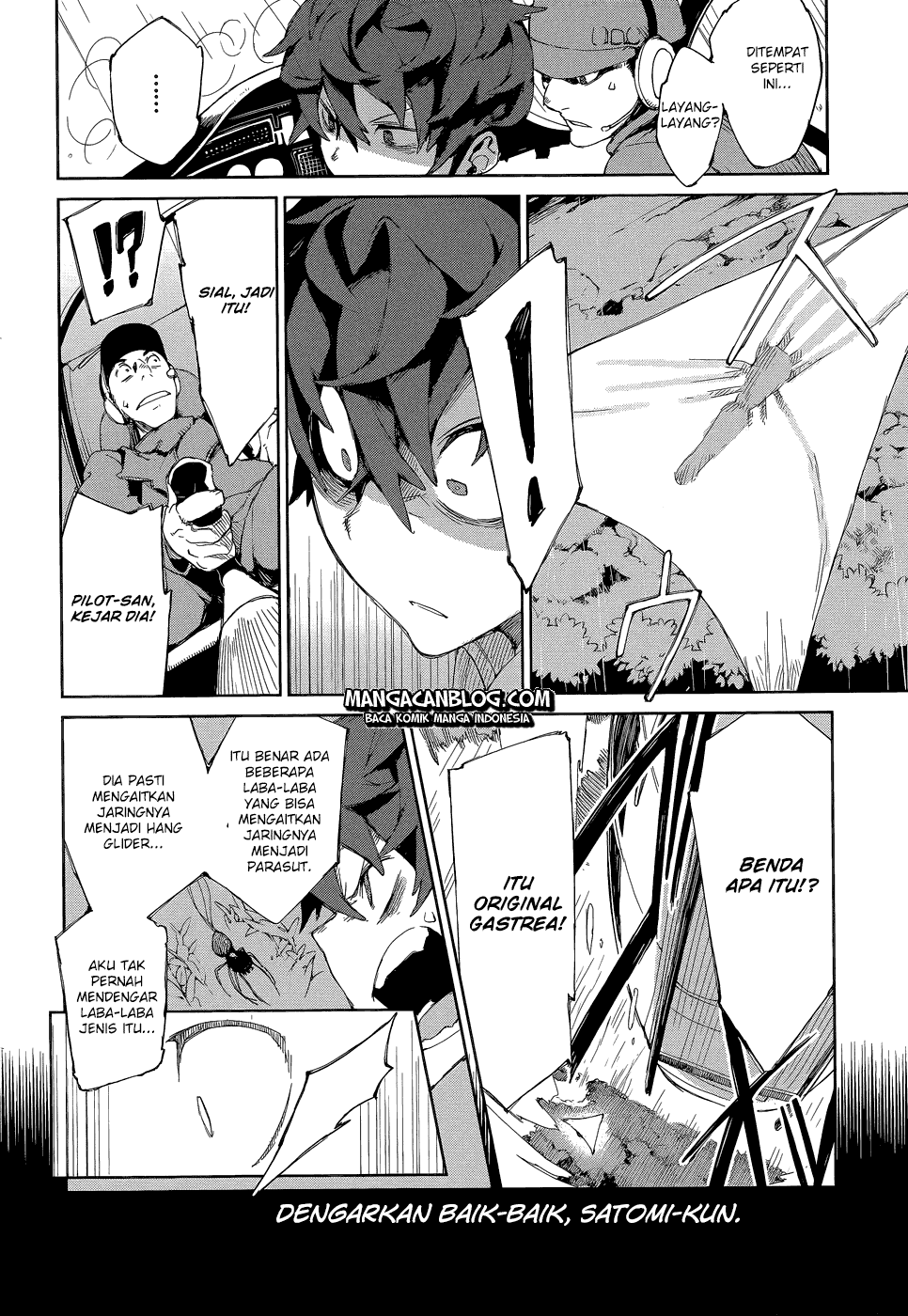 Halaman 19 dari Black Bullet Chapter 8