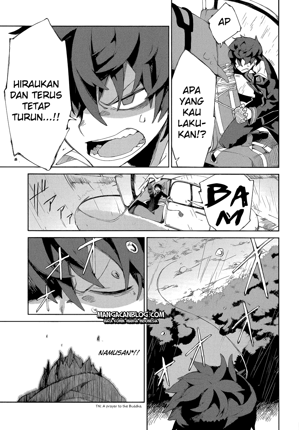 Halaman 24 dari Black Bullet Chapter 8