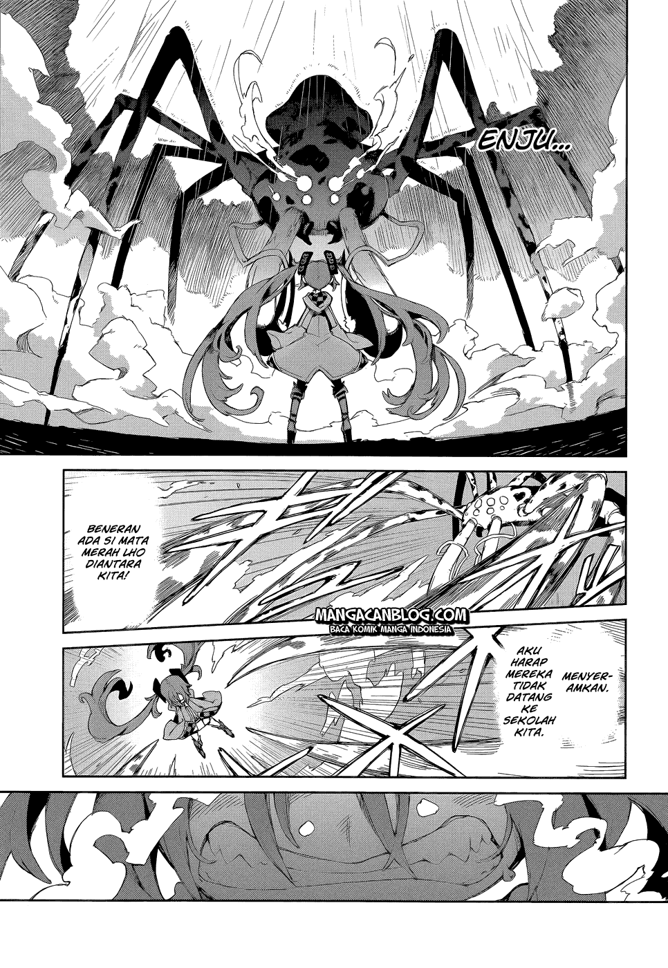 Halaman 28 dari Black Bullet Chapter 8