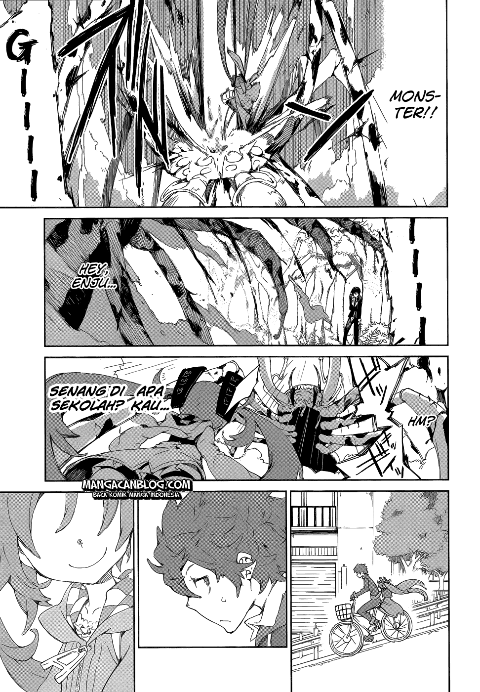 Halaman 30 dari Black Bullet Chapter 8