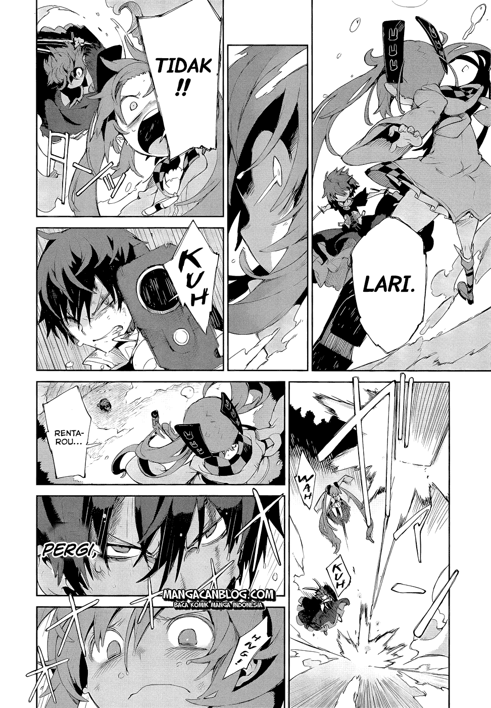 Halaman 48 dari Black Bullet Chapter 8