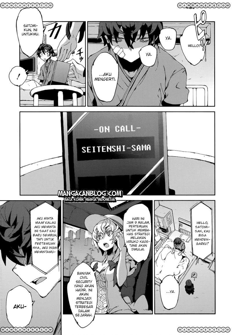Halaman 16 dari Black Bullet Chapter 9