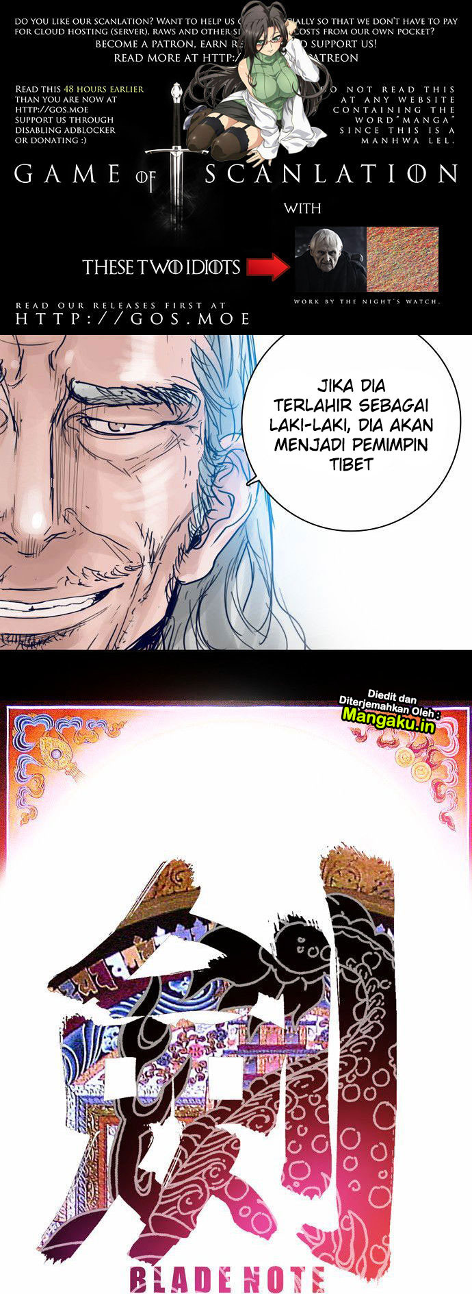 Halaman 3 dari Blade Note Chapter 17