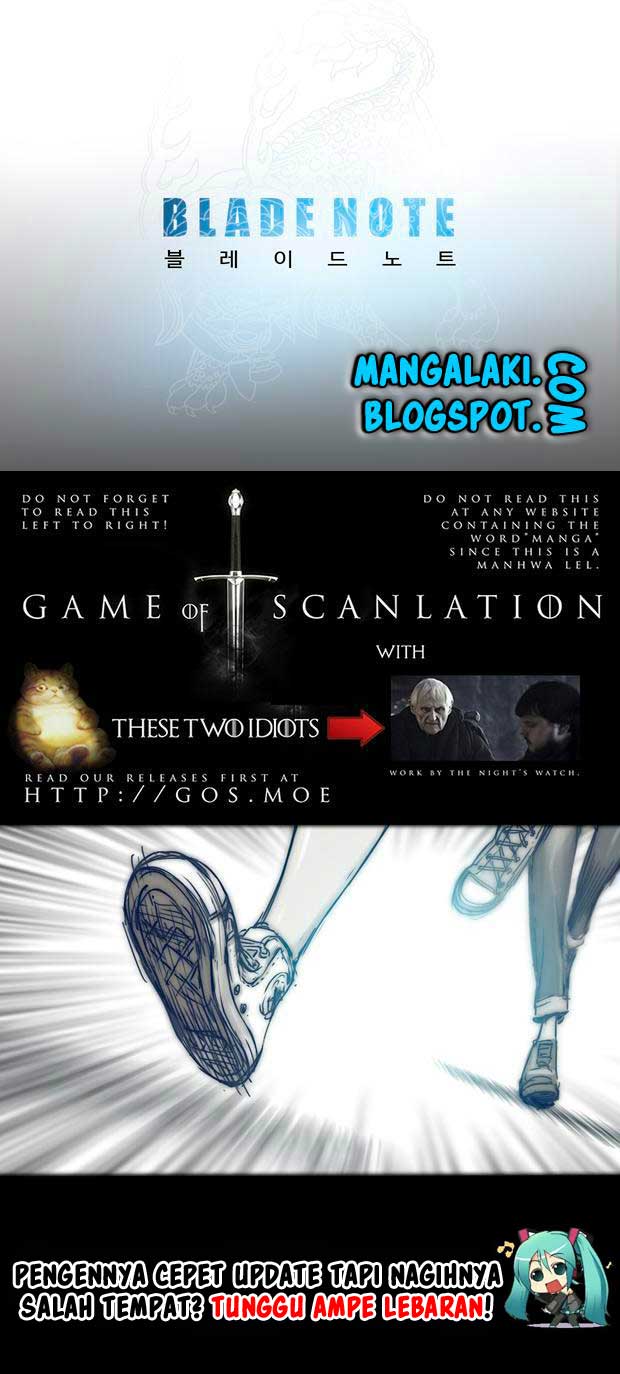 Halaman 2 dari Blade Note Chapter 2