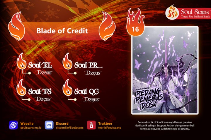 Halaman 1 dari Blade of Credit Chapter 16