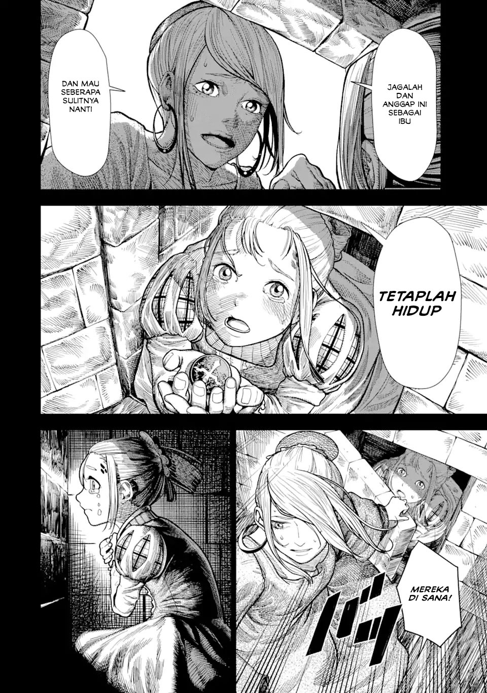 Halaman 12 dari Blood-crawling Princess of a ruined Country Chapter 1.1