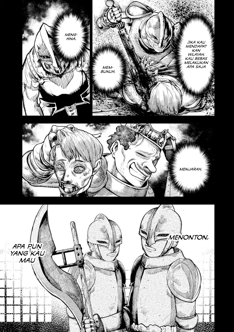 Halaman 15 dari Blood-crawling Princess of a ruined Country Chapter 1.1