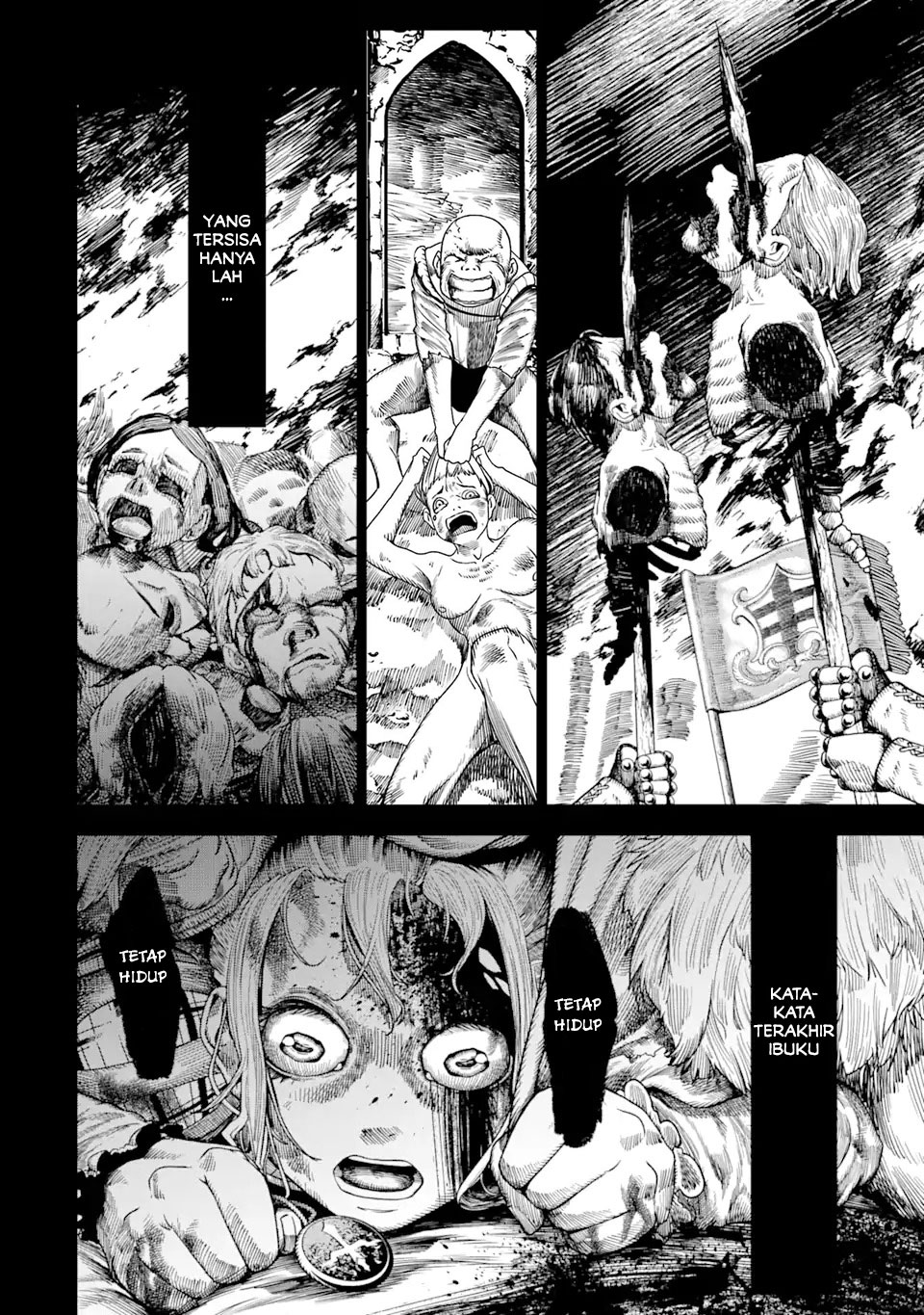 Halaman 16 dari Blood-crawling Princess of a ruined Country Chapter 1.1