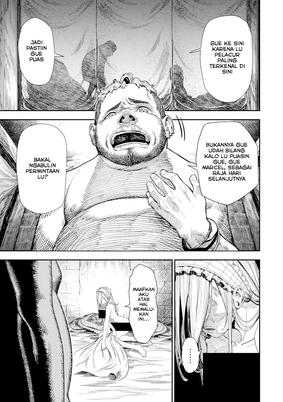 Halaman 7 dari Blood-crawling Princess of a ruined Country Chapter 1.1