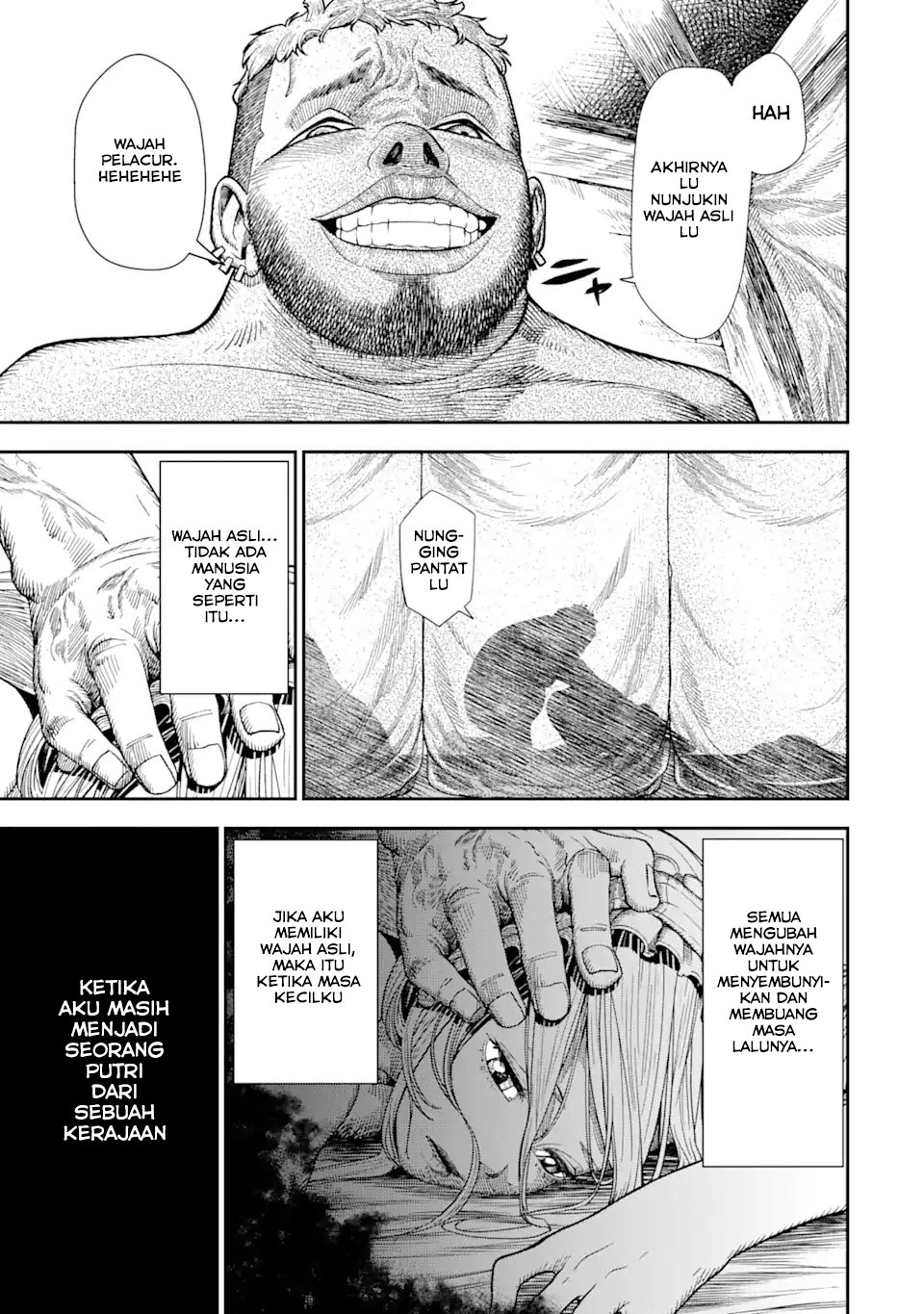 Halaman 9 dari Blood-crawling Princess of a ruined Country Chapter 1.1